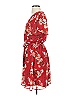 Moonsea Floral Red Casual Dress Size S - photo 5