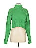 LA Hearts Green Turtleneck Sweater Size M - photo 1