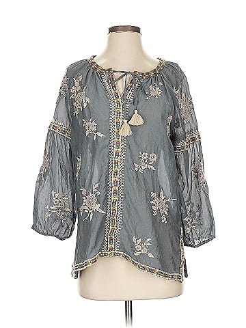 Johnny Was 3/4 Sleeve Blouse (view 1)