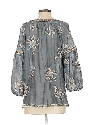 Johnny Was 3/4 Sleeve Blouse (view 2)