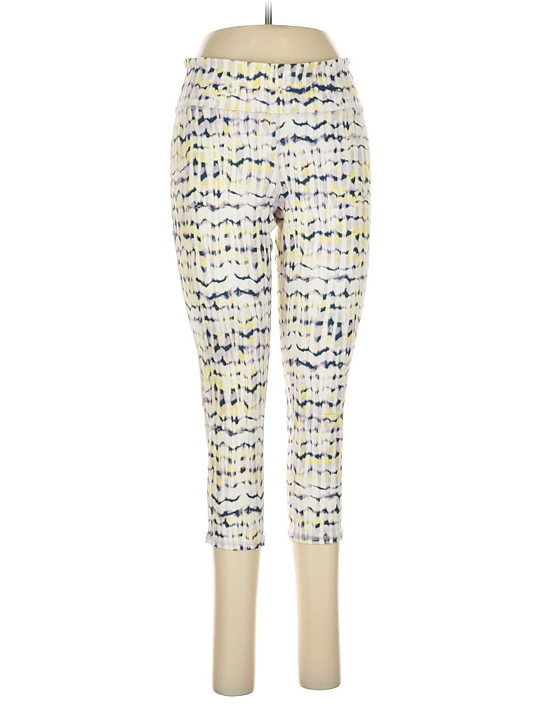 Gap Fit Print Ivory Active Pants Size M - photo 1