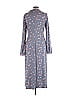 WAYF Gray Casual Dress Size L - photo 2