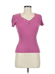 August Silk Short Sleeve Top