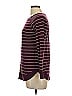 Pink Clover Stripes Burgundy Pullover Sweater Size L - photo 5