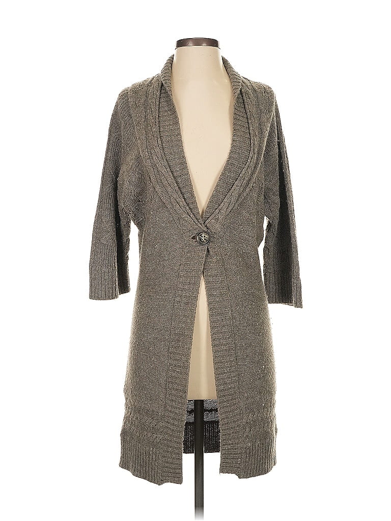 Pre-owned Design History Kimono In Gray