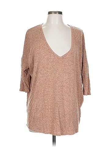 Express One Eleven 3/4 Sleeve Top (view 1)