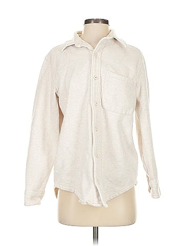 TNA Long Sleeve Button-Down Shirt (view 1)