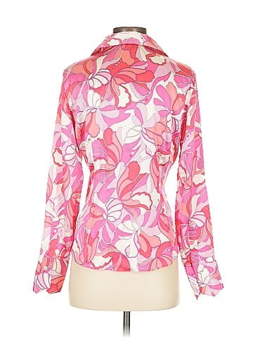Starington Long Sleeve Silk Top (view 2)