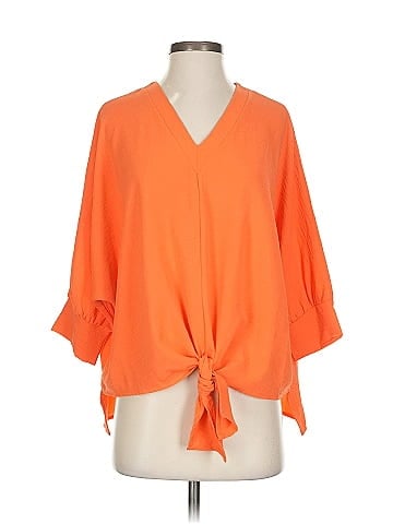 Chris & Carol 3/4 Sleeve Blouse (view 1)