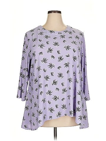 Anne Klein 3/4 Sleeve T-Shirt (view 1)