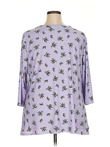 Anne Klein 3/4 Sleeve T-Shirt (view 2)