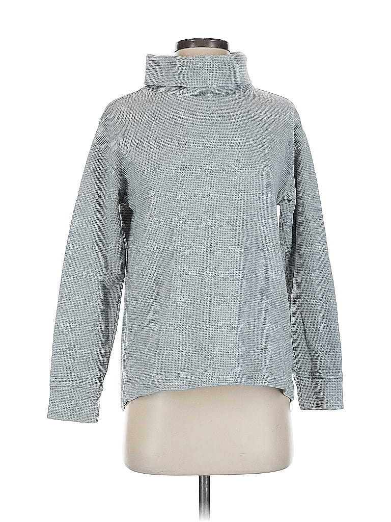 Click to view more detailed imagery on our partner's website Pre-owned Lands' End Turtleneck Sweater In Gray