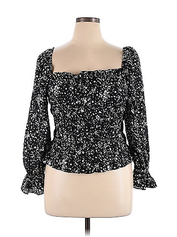 A New Day 3/4 Sleeve Blouse (view 1)