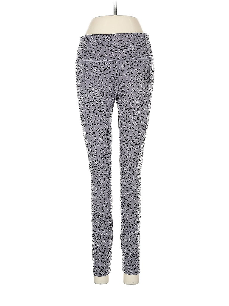 Pre-owned Varley Leggings In Gray