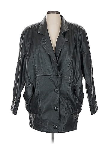 Wilsons Leather Raincoat (view 1)