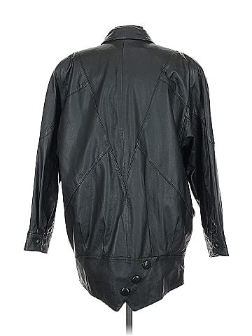 Wilsons Leather Raincoat (view 2)