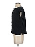 Ann Taylor LOFT 100% Rayon Black Short Sleeve Henley Size S - photo 5