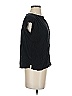 Ann Taylor LOFT 100% Rayon Black Short Sleeve Henley Size S - photo 4