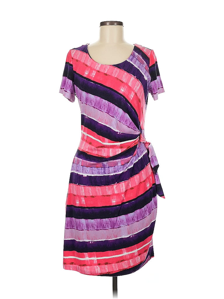 Click to view more detailed imagery on our partner's website Pre-owned Nydj Casual Dress In Purple