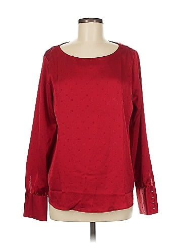 Ann Taylor Long Sleeve Blouse (view 1)