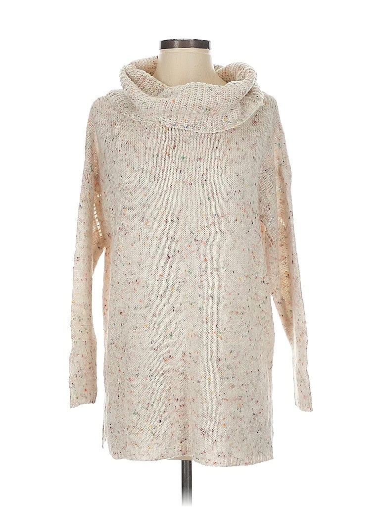 Pre-owned Jessica Simpson Pullover Sweater In White