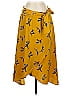 Ann Taylor LOFT Outlet 100% Polyester Yellow Casual Skirt Size 4 - photo 1