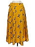 Ann Taylor LOFT Outlet 100% Polyester Yellow Casual Skirt Size 4 - photo 2