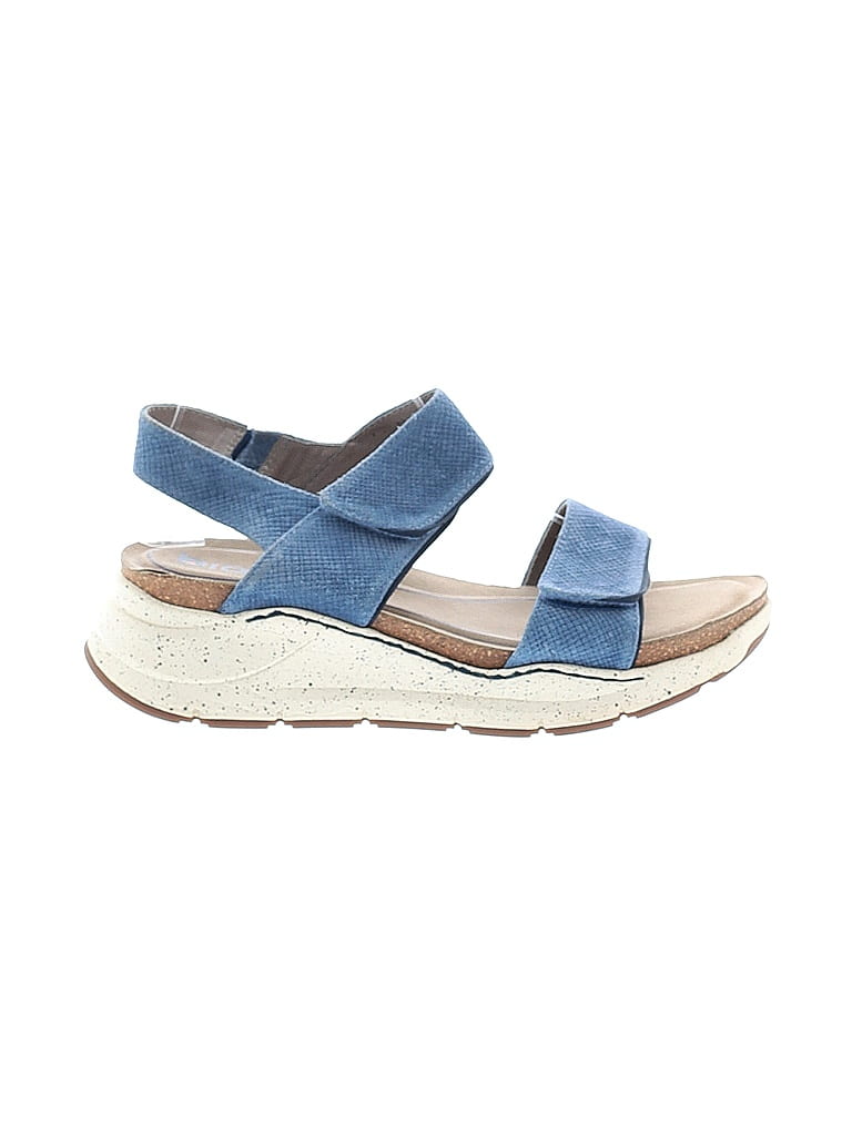 Bionica Blue Sandals Size 9 - 58% off | ThredUp