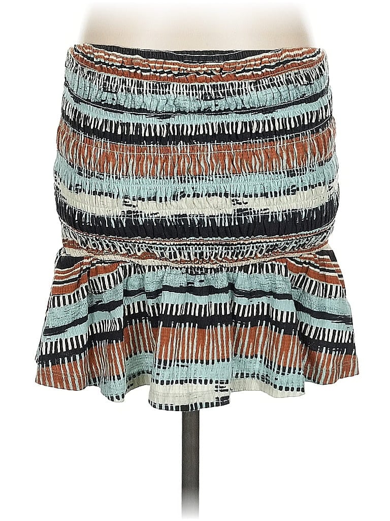 Pre-owned Porridge Casual Skirt In Blue