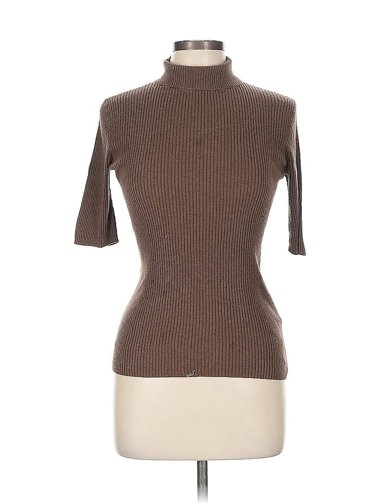 AYR Brown Turtleneck Sweater Size L - photo 1
