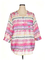 Cj Banks 3/4 Sleeve Blouse