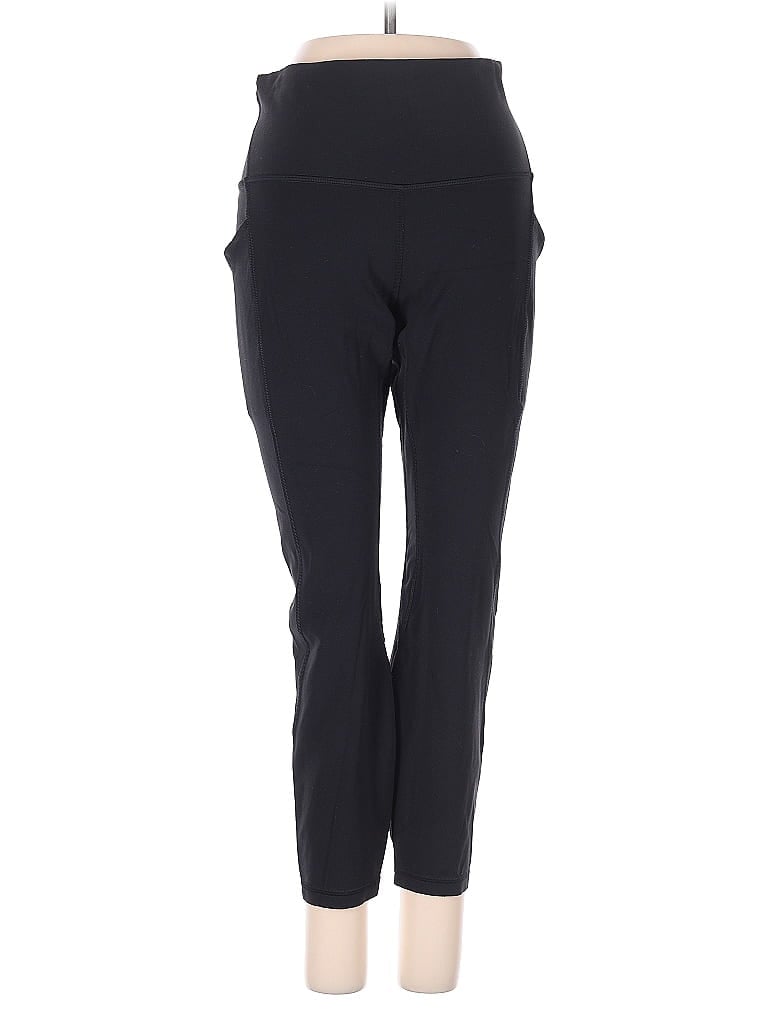 Pre-owned Lululemon Athletica Active Pants In Black