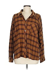 Hem & Thread Long Sleeve Button Down Shirt