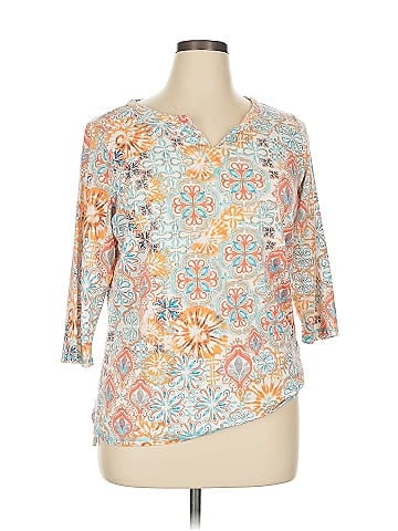 T by Talbots 3/4 Sleeve Blouse (view 1)