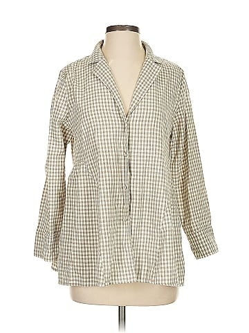 Pomander Place 3/4 Sleeve Button-Down Shirt (view 1)