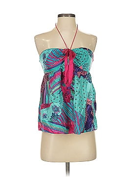Guess Jeans Sleeveless Silk Top