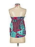 Guess Jeans 100% Silk Teal Blue Sleeveless Silk Top Size S - photo 2