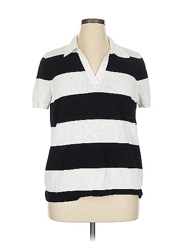 Black Label by Chico's Short Sleeve Top (view 1)