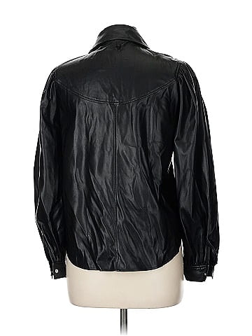 Zara Faux Leather Jacket (view 2)