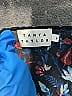 Tanya Taylor 100% Silk Print Blue Cocktail Dress Size 6 - photo 7