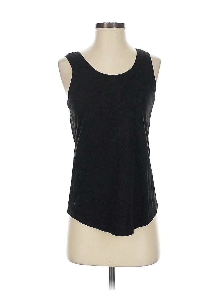 Pre-owned Ann Taylor Loft Outlet Sleeveless T-shirt In Black