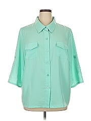 Susan Graver 3/4 Sleeve Blouse
