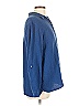 Anne Klein 100% Cotton Blue Long Sleeve Button-Down Shirt Size L - photo 4