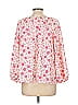 Ann Taylor Factory 100% Polyester Pink 3/4 Sleeve Blouse Size XL - photo 2