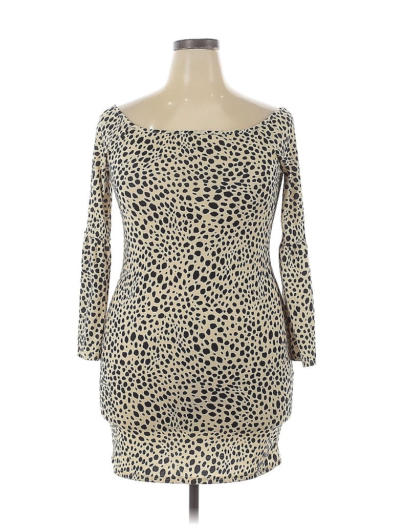 Click to view more detailed imagery on our partner's website Pre-owned Asos Design Cocktail Dress In Brown