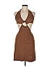 NIBI MTK Brown Cocktail Dress Size M - photo 1