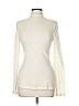 Worth Ivory Long Sleeve Turtleneck Size M - photo 1