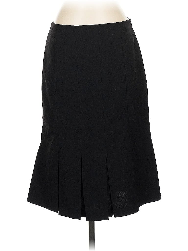 AB Studio Solid Black Formal Skirt Size 2 - photo 1