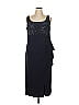 Alex Evenings Blue Cocktail Dress Size 16 - photo 1