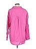 Faherty 100% Linen Pink Long Sleeve Button-Down Shirt Size M - photo 2